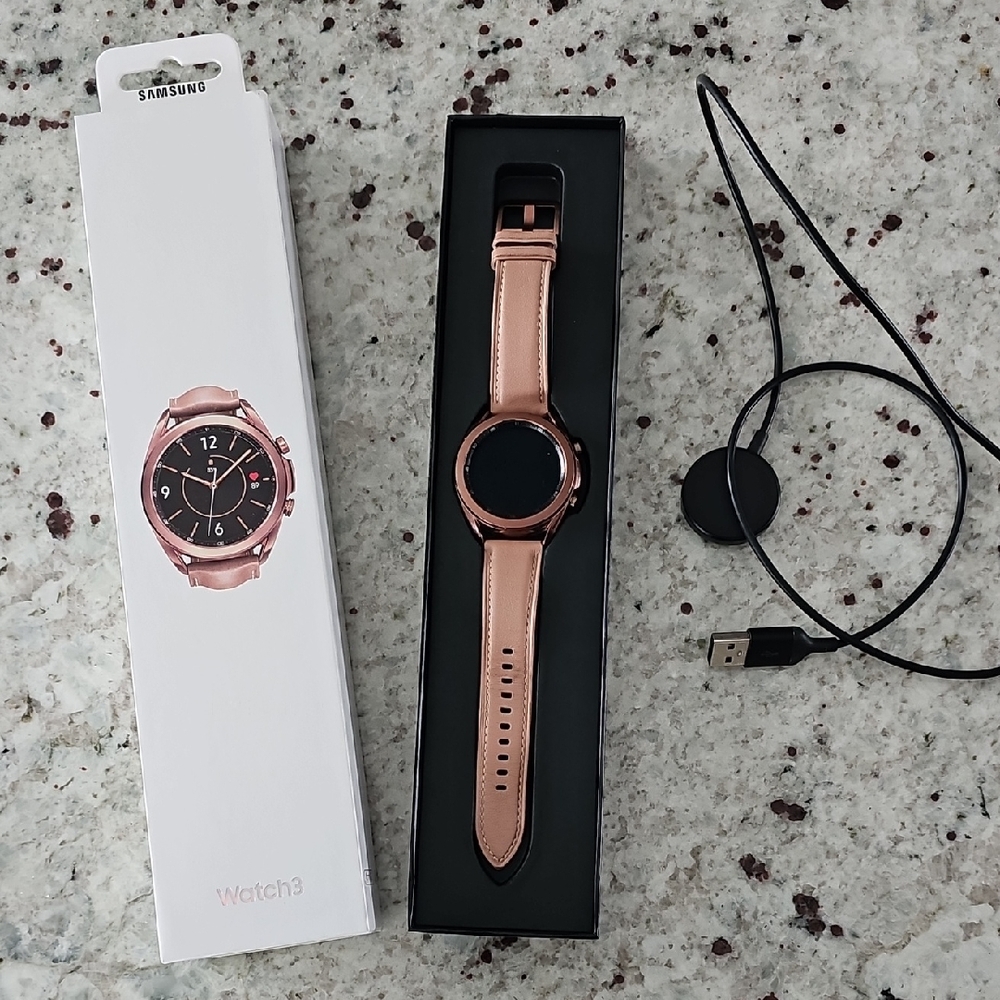 Samsung Rose Gold Smartwatch